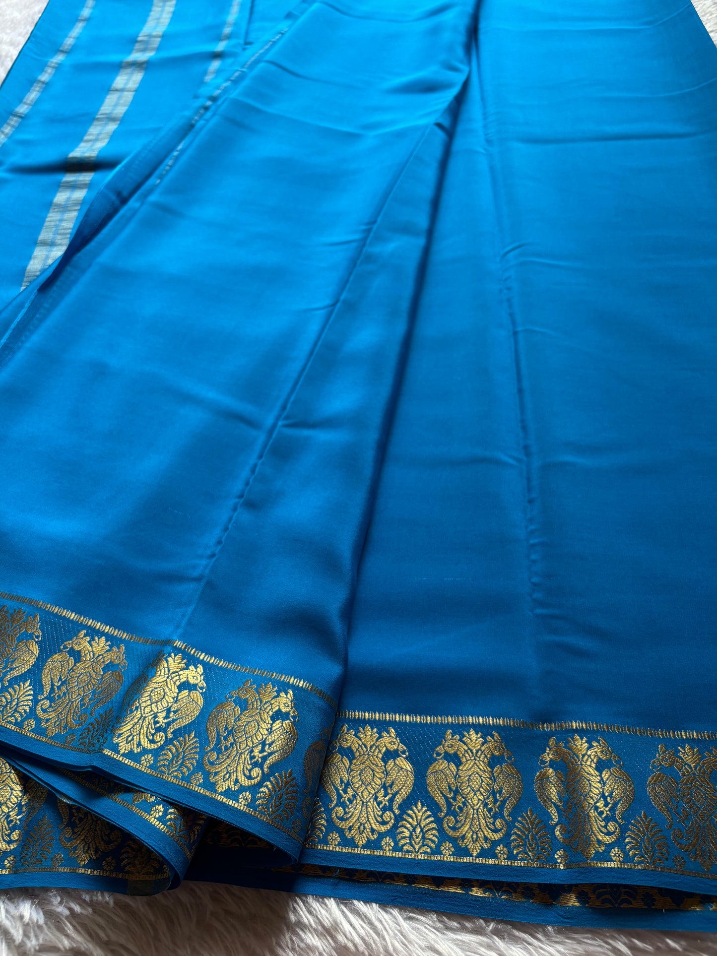 Veera : Solid Dark Ananda blue
