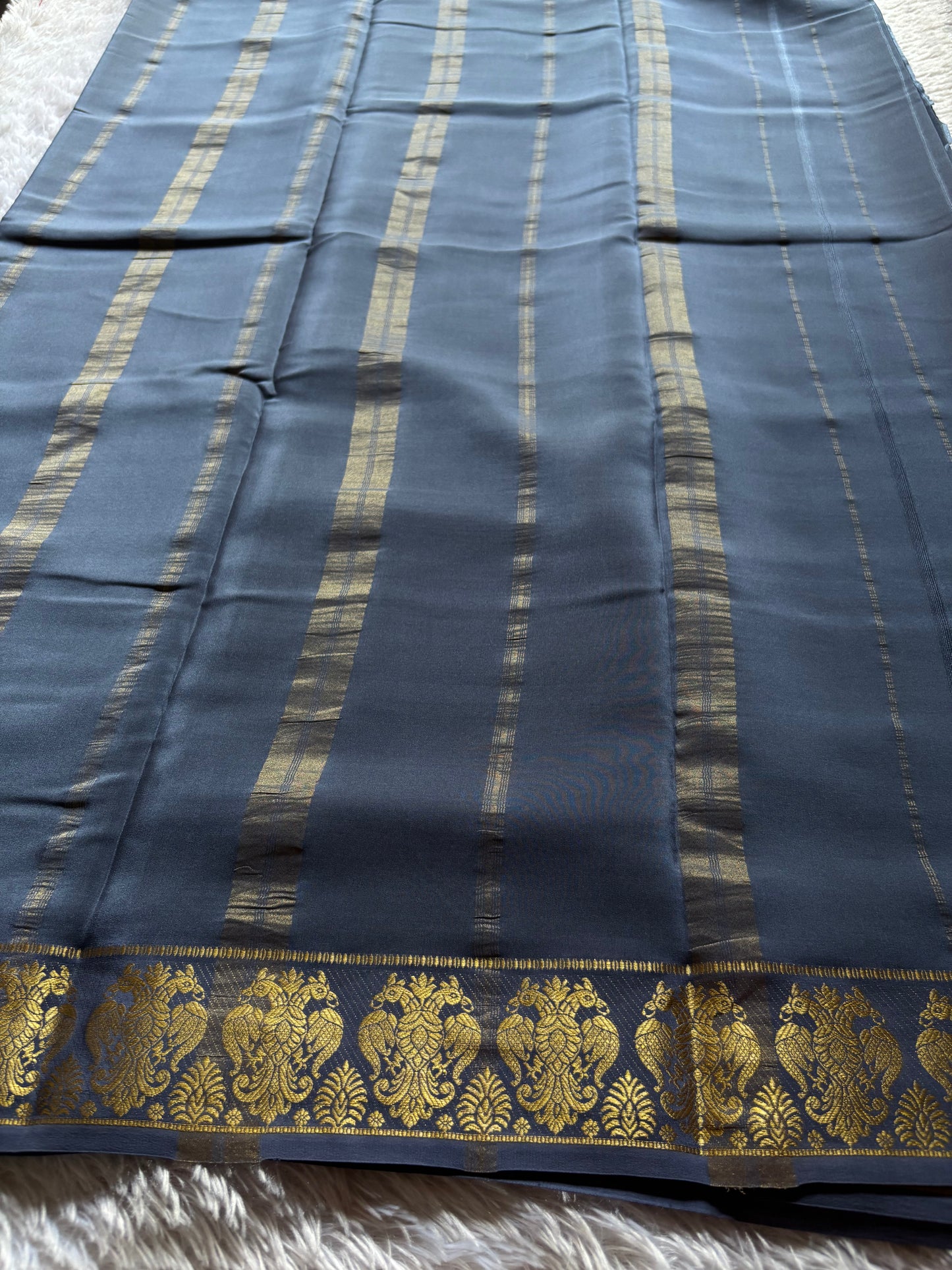 Veera : Solid Slate grey