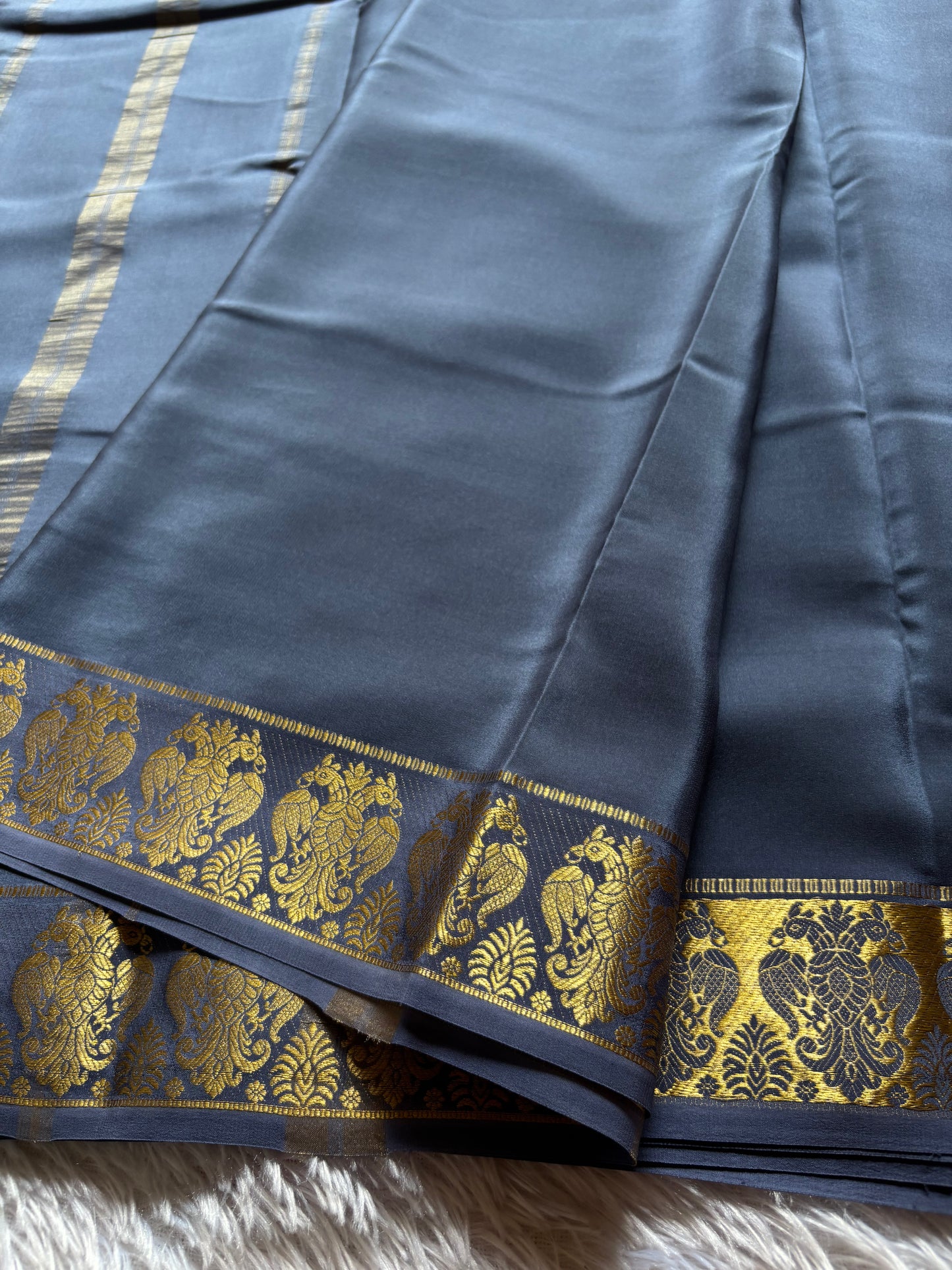 Veera : Solid Slate grey