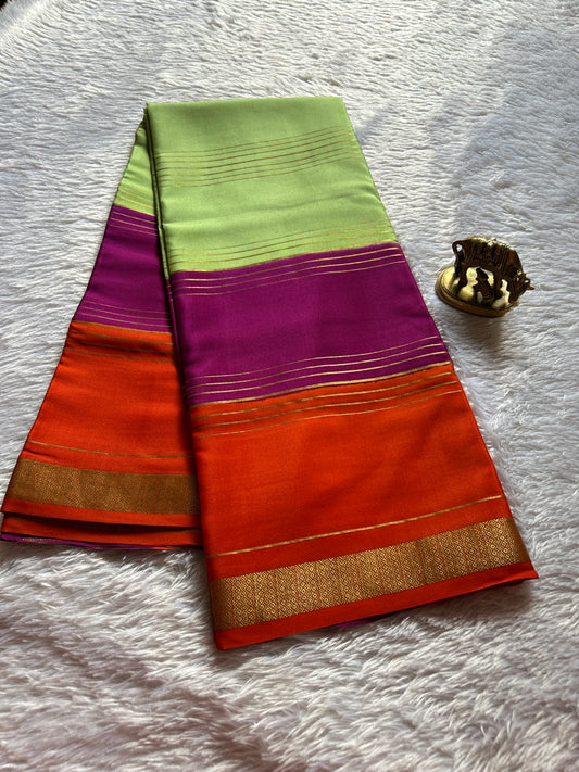 Trinetri (3D) : Pista green-magenta-orange