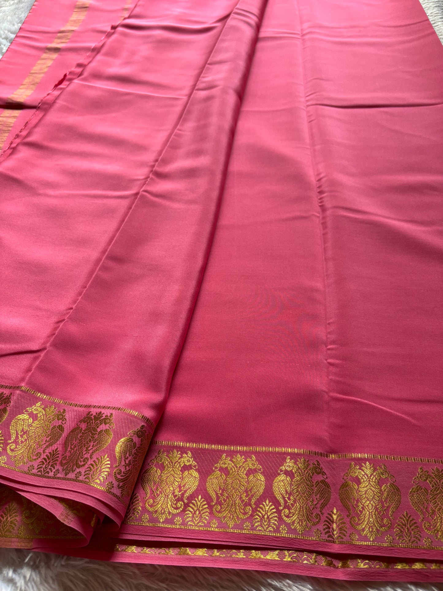 Veera : Solid Dark baby pink