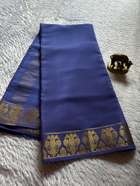 Veera : Solid Royal indigo