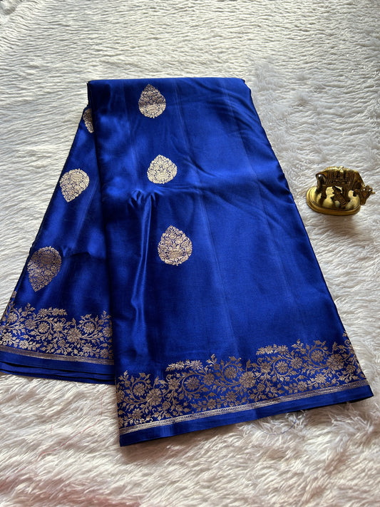Madhubala : Solid Sapphire blue