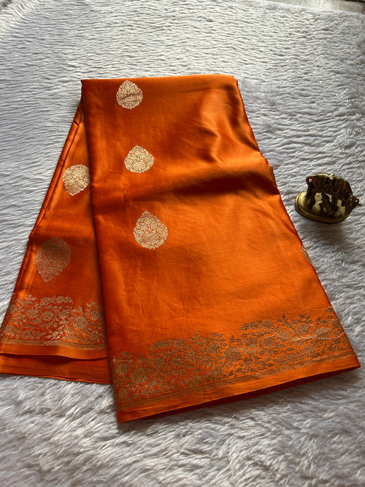 Madhubala : Solid Orange