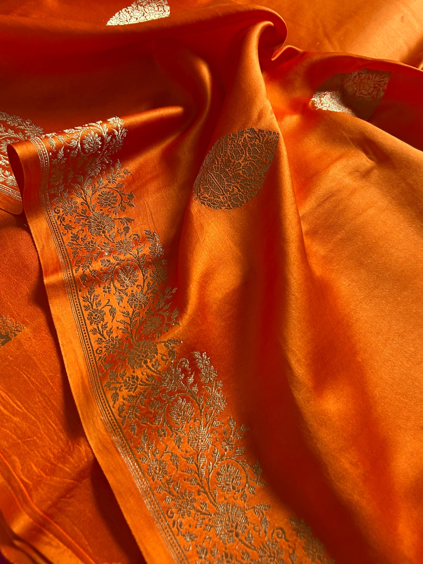 Madhubala : Solid Orange
