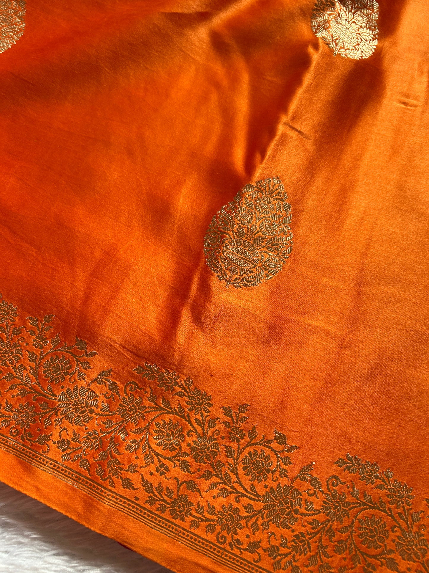 Madhubala : Solid Orange