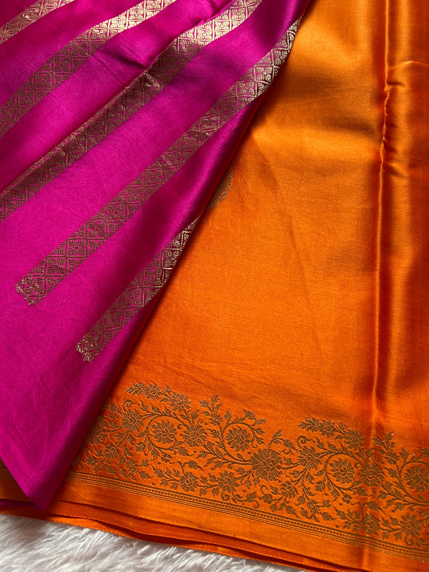 Madhubala : Solid Orange