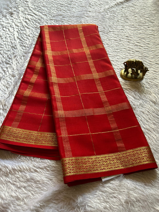 Suvarna : Solid Red