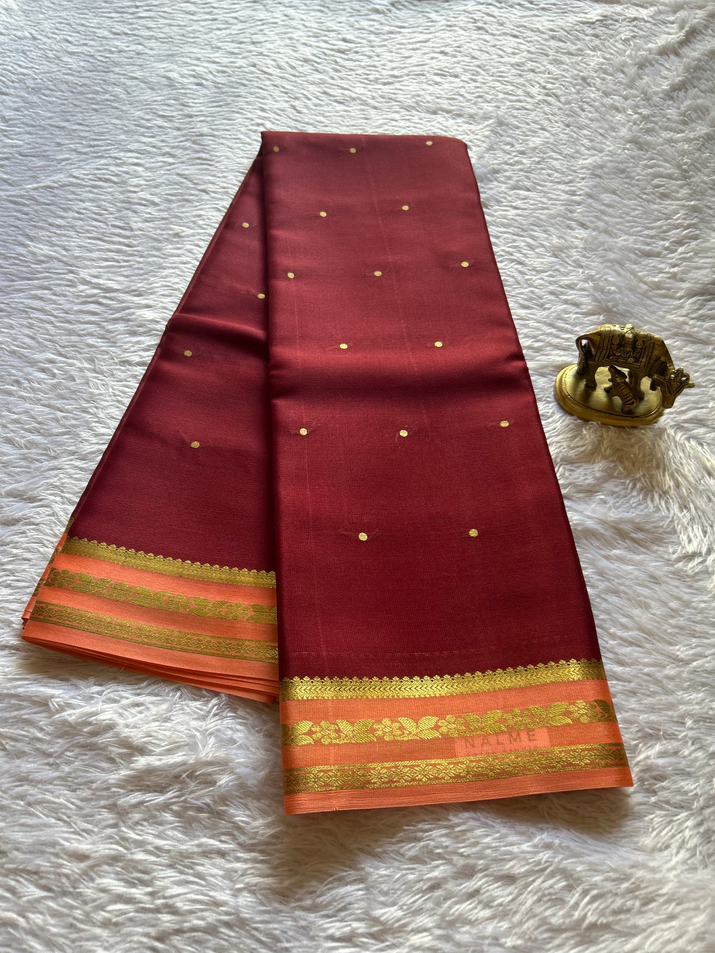 Anjali (2D) : Maroon-peach