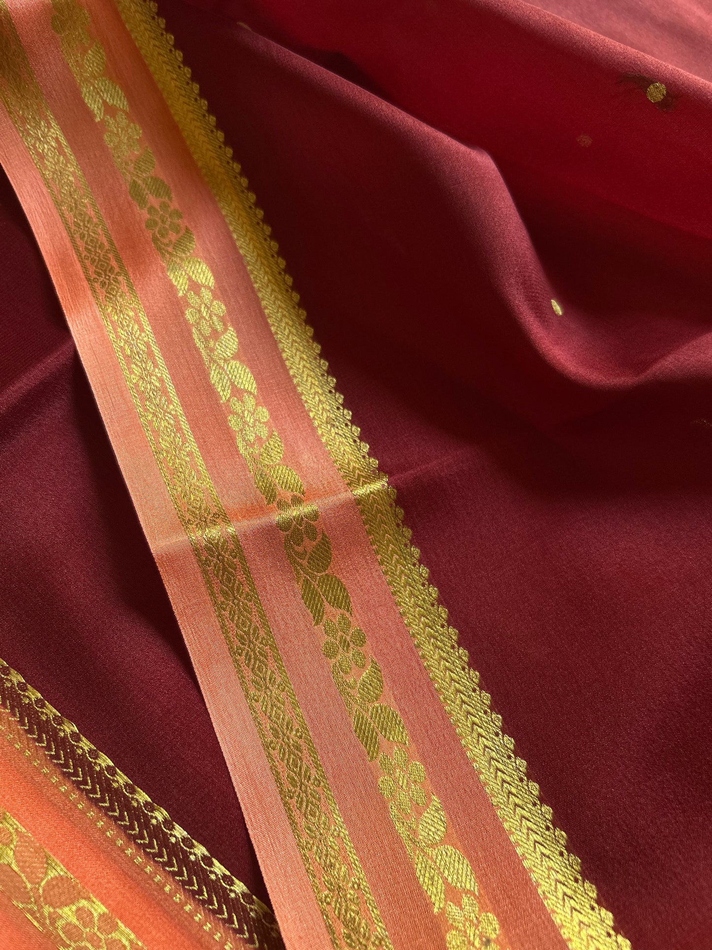 Anjali (2D) : Maroon-peach