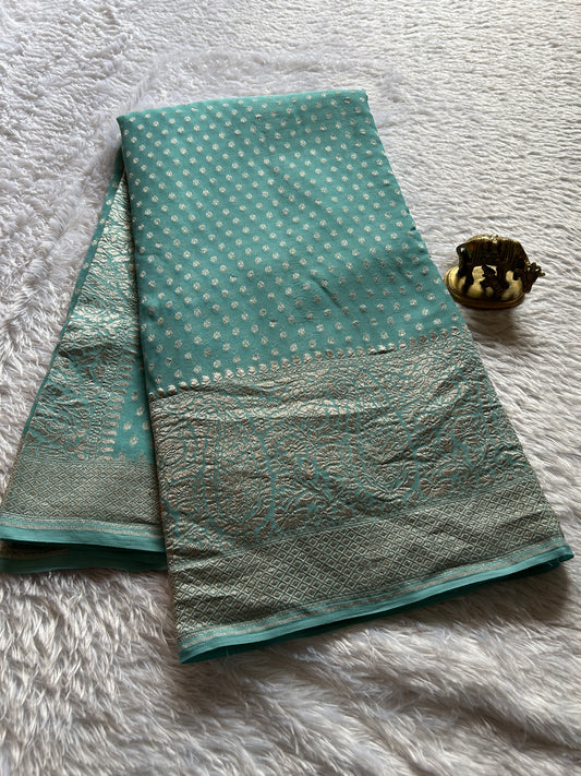 Myra : Solid Powder blue