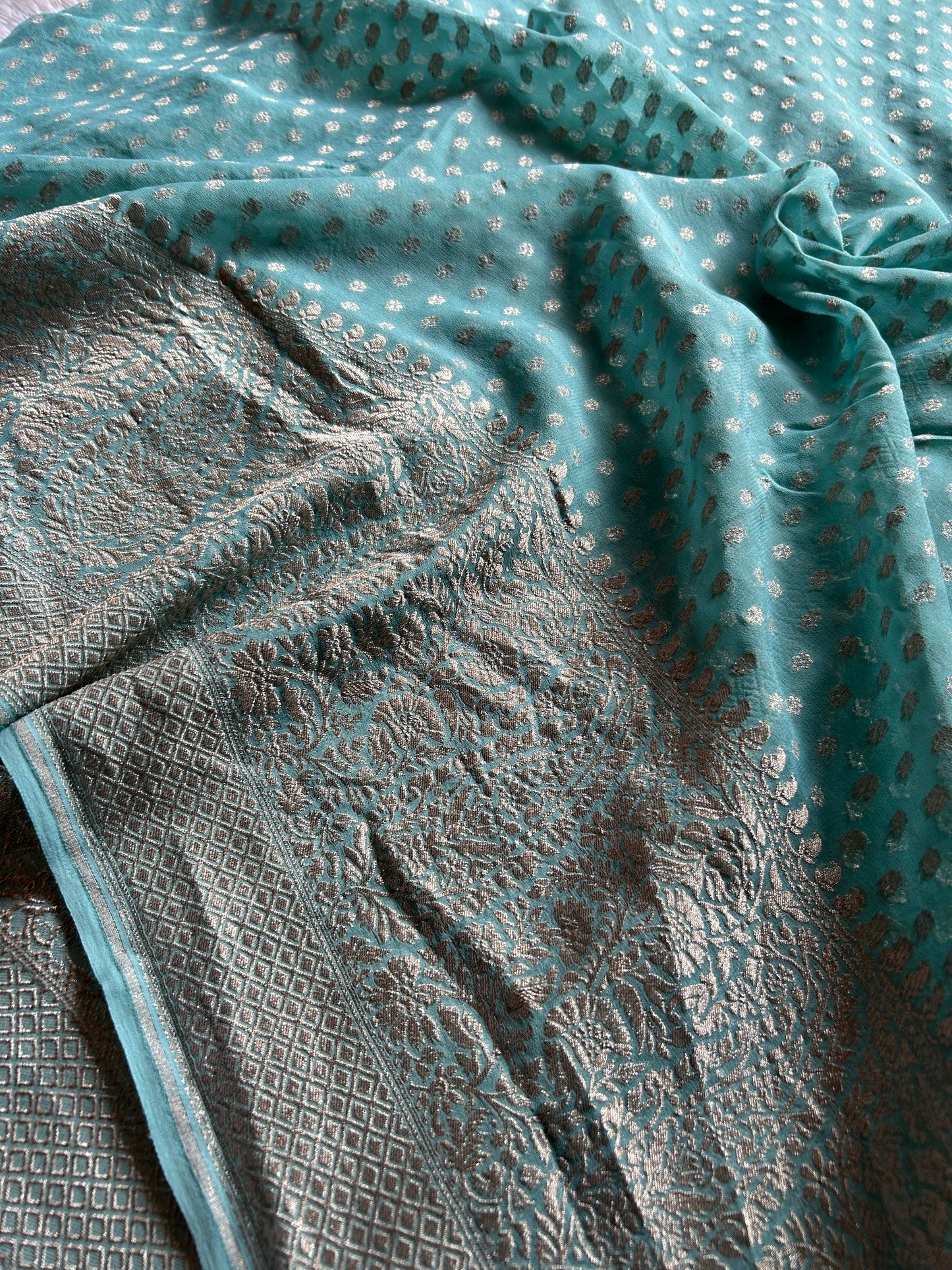 Myra : Solid Powder blue