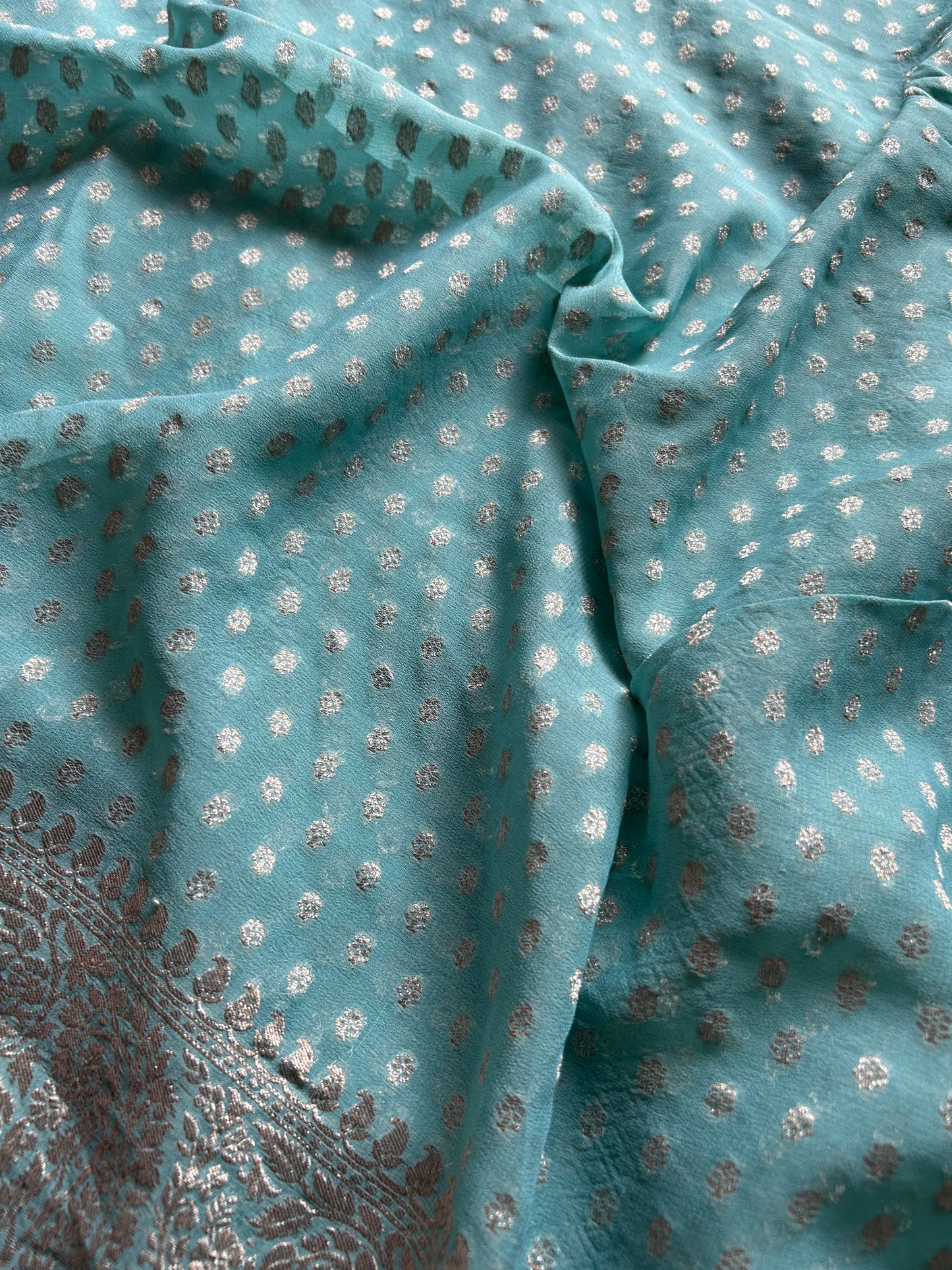 Myra : Solid Powder blue