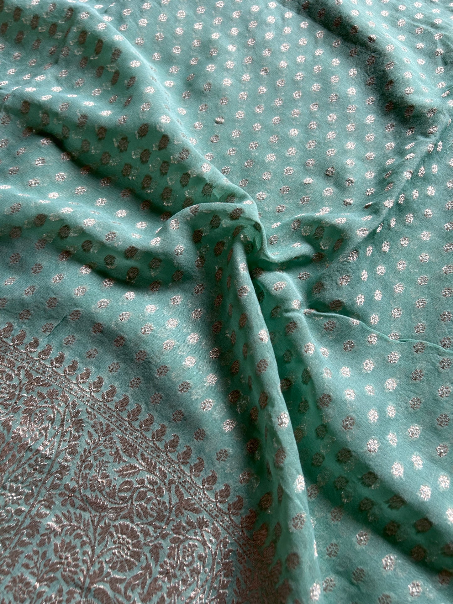 Myra : Solid Pastel mint green