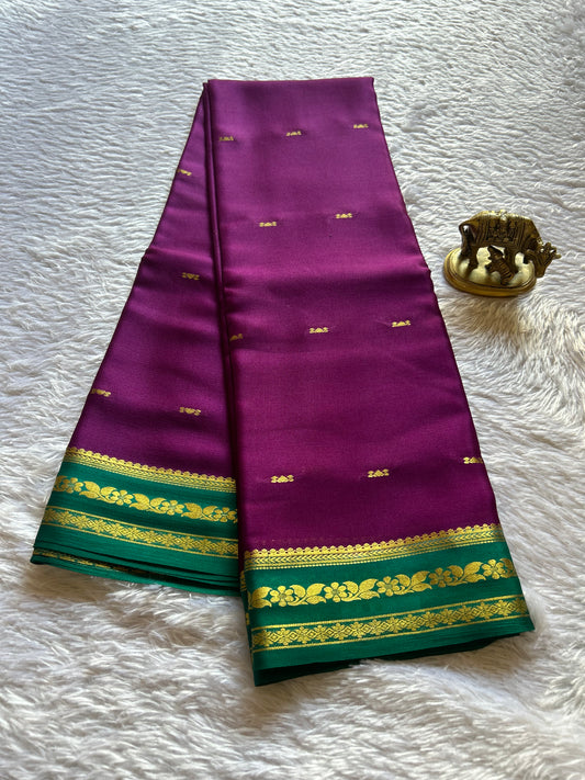 Anjali (2D) : Plum-rama green