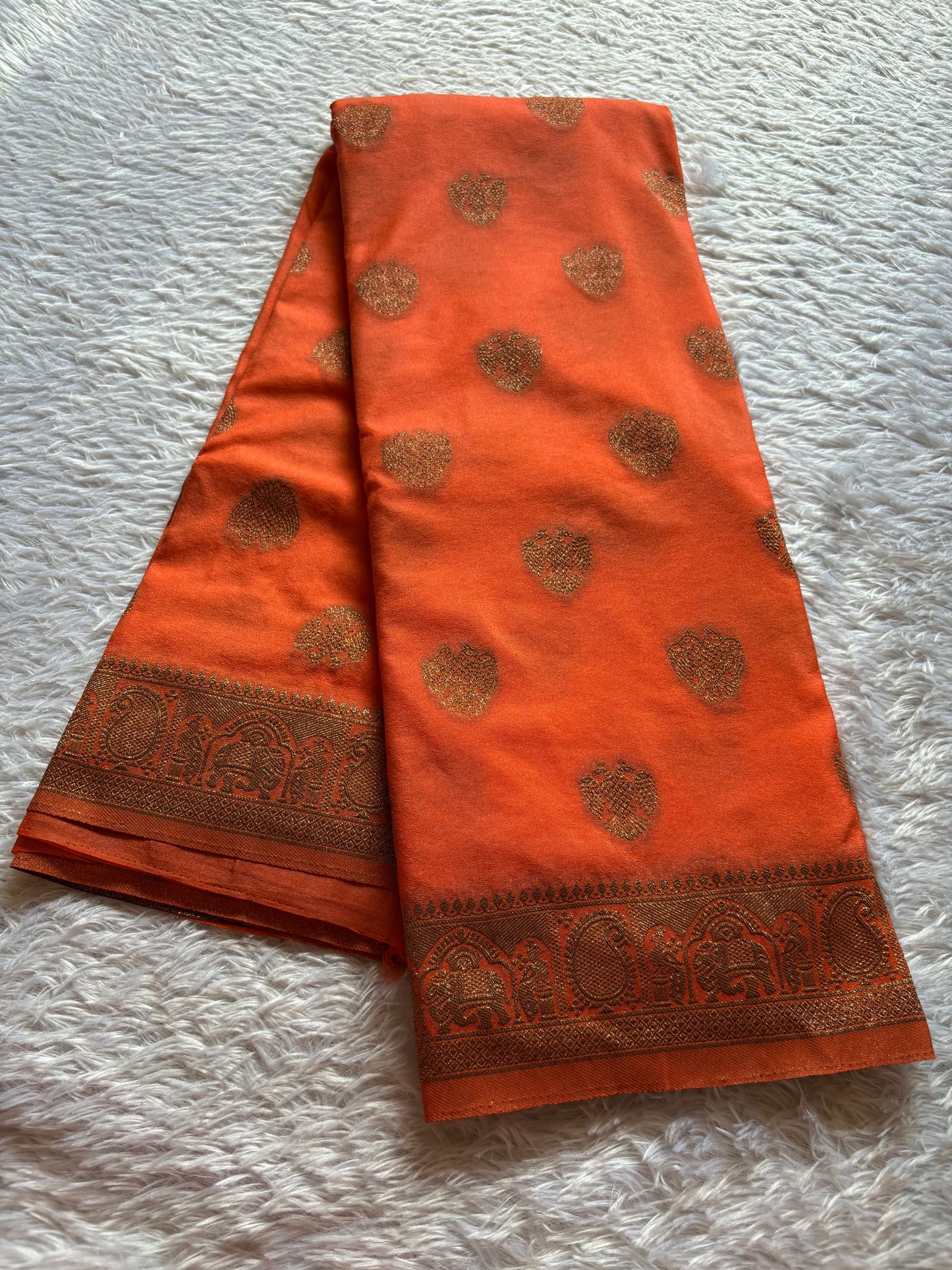 SS118 : Solid Coral orange
