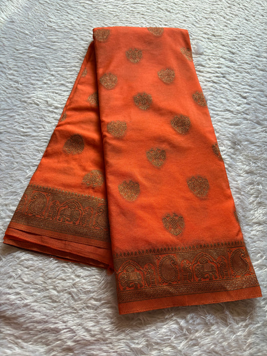 SS118 : Solid Coral orange