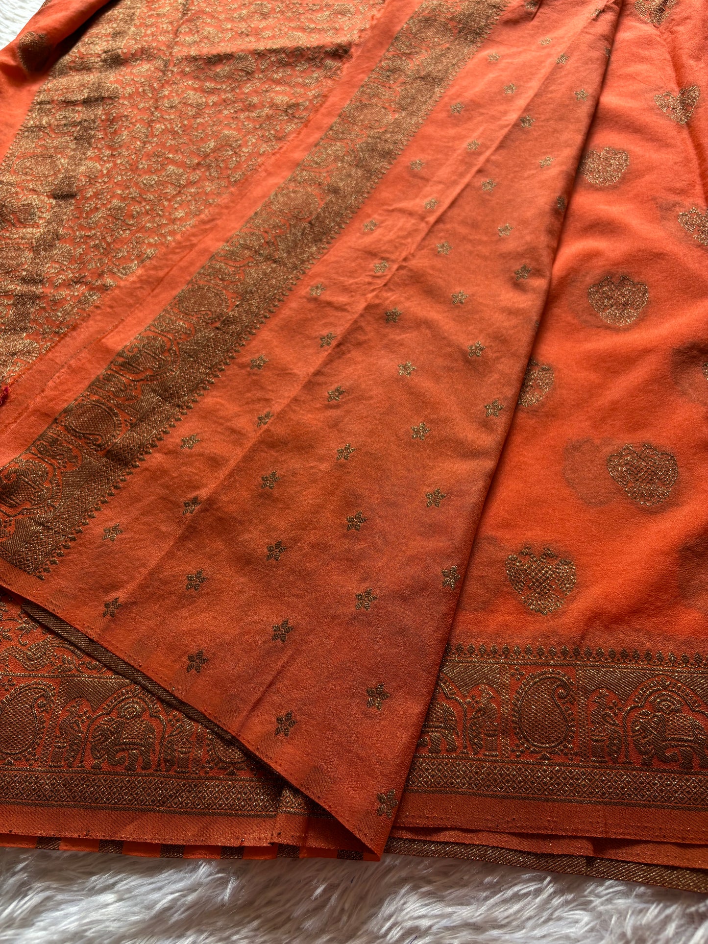 SS118 : Solid Coral orange