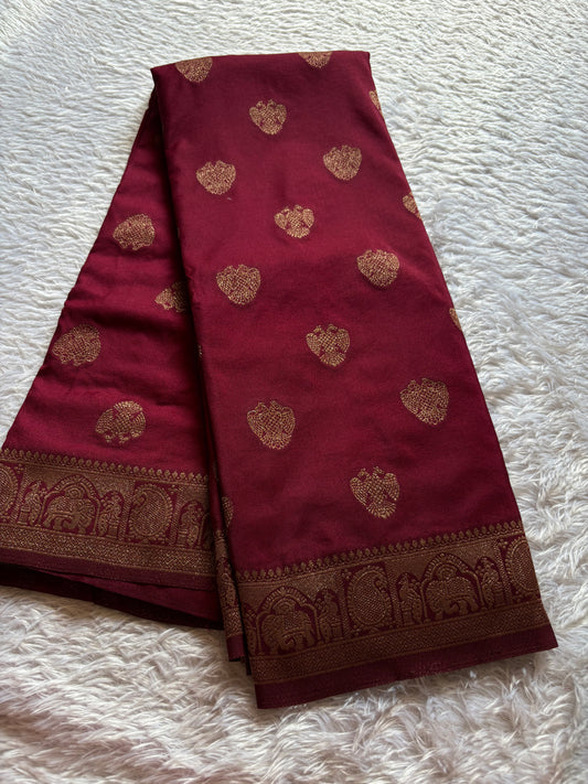 SS118 : Solid Maroon