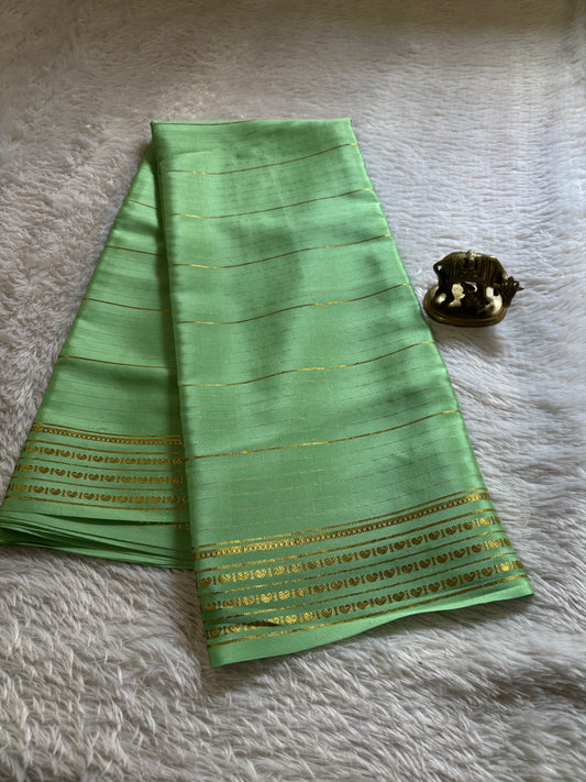 Meghana : Solid Mint green