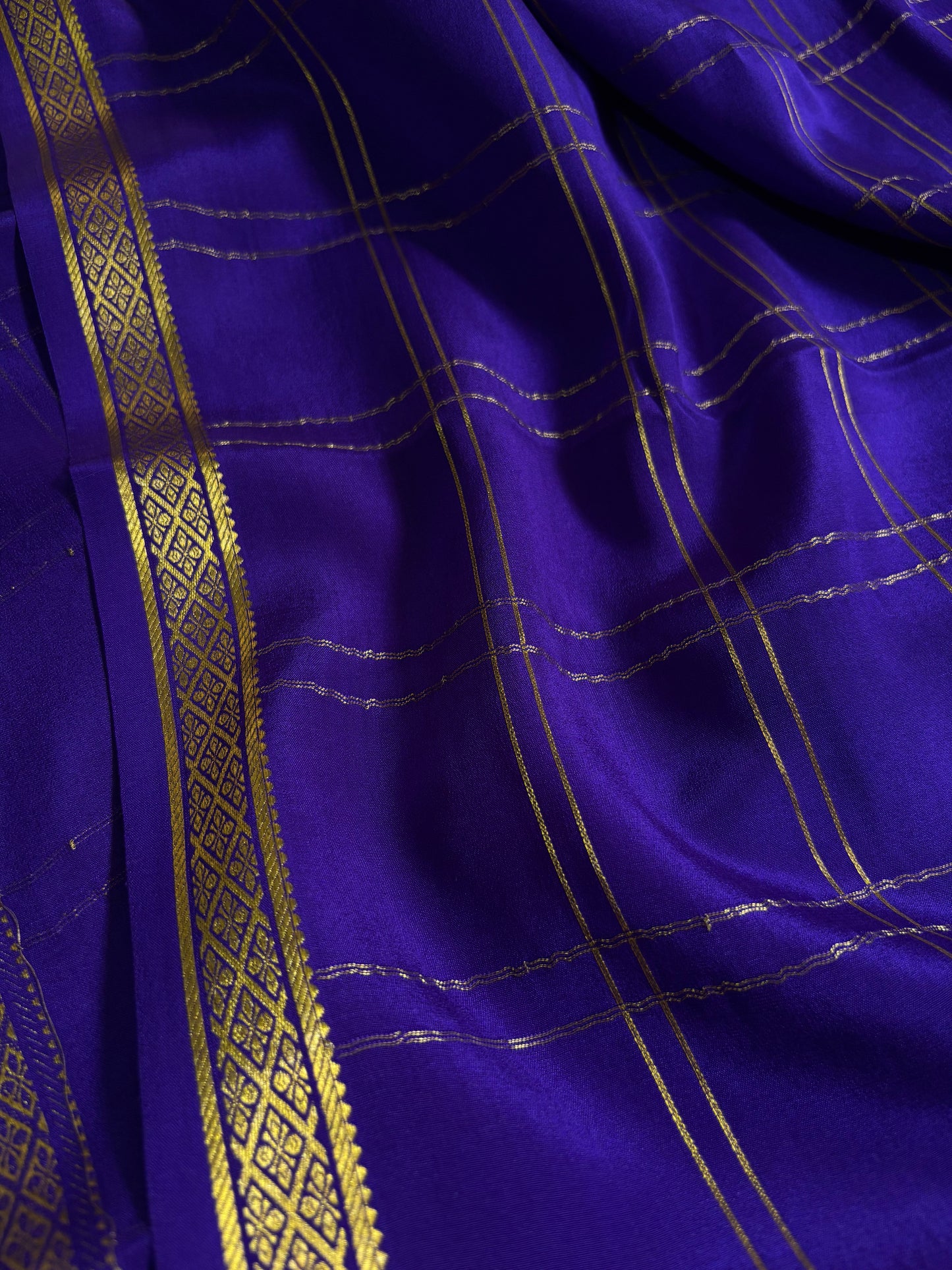 Supriya : Solid Dark blue
