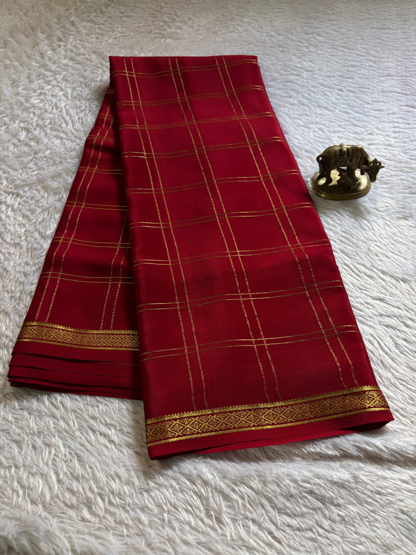 Supriya : Solid Maroon