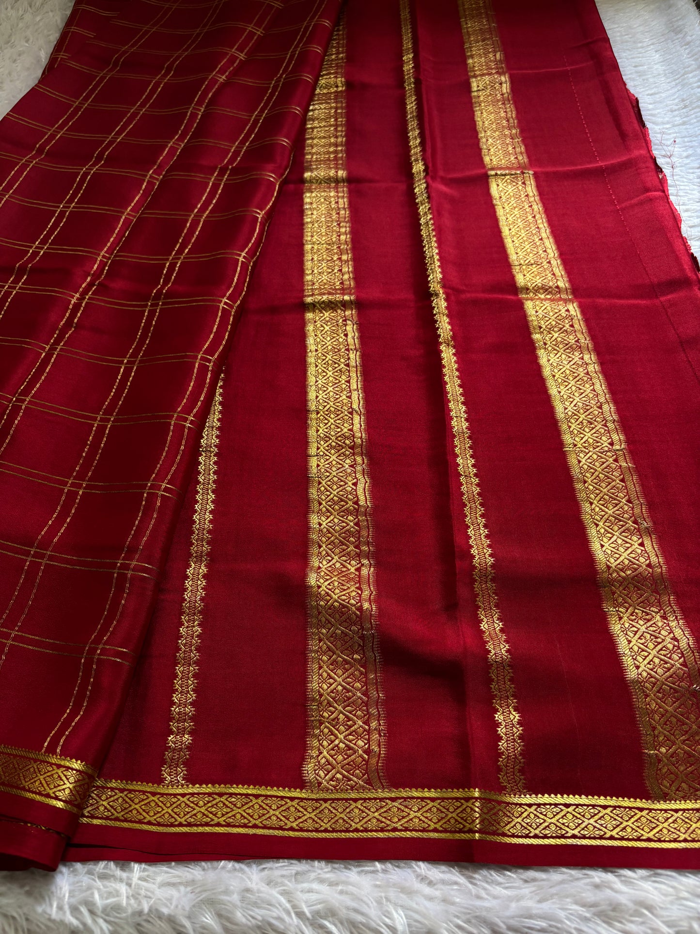 Supriya : Solid Maroon