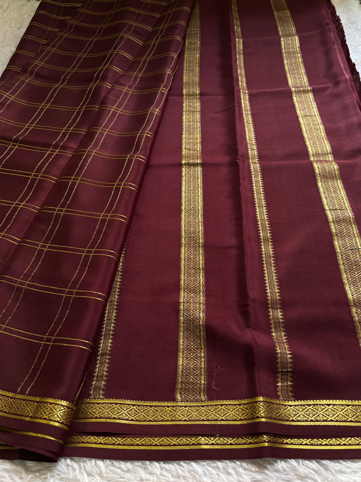 Supriya : Solid Chocolate brown