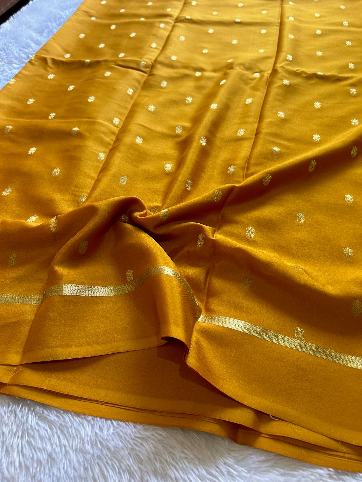 Sahana: Solid Golden yellow