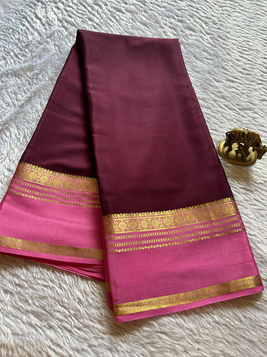 Daamini (2D) : Wine-baby pink