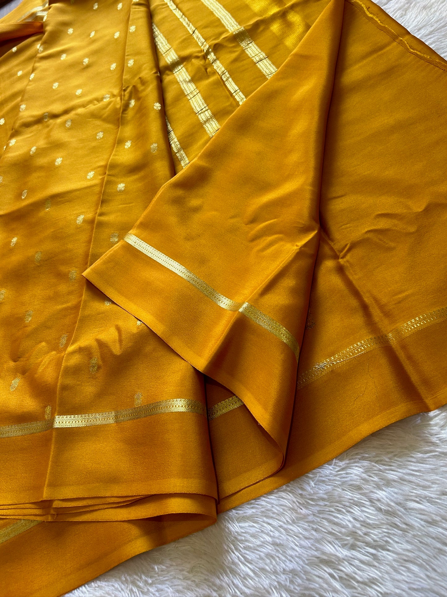Sahana: Solid Golden yellow