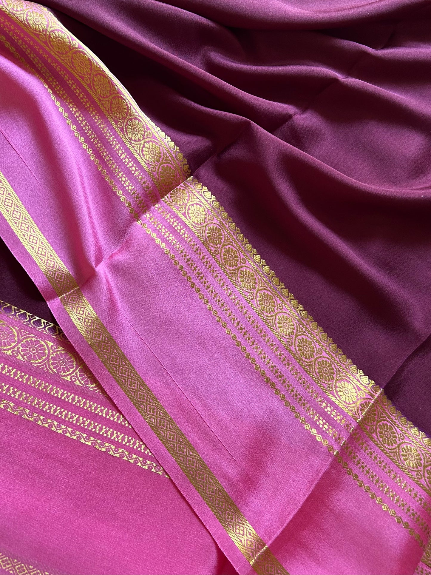 Daamini (2D) : Wine-baby pink