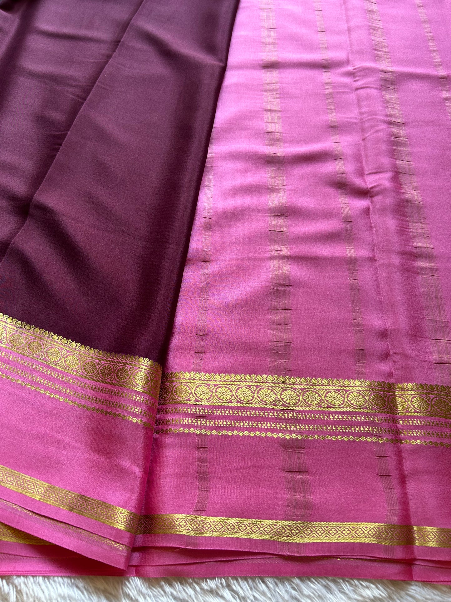 Daamini (2D) : Wine-baby pink