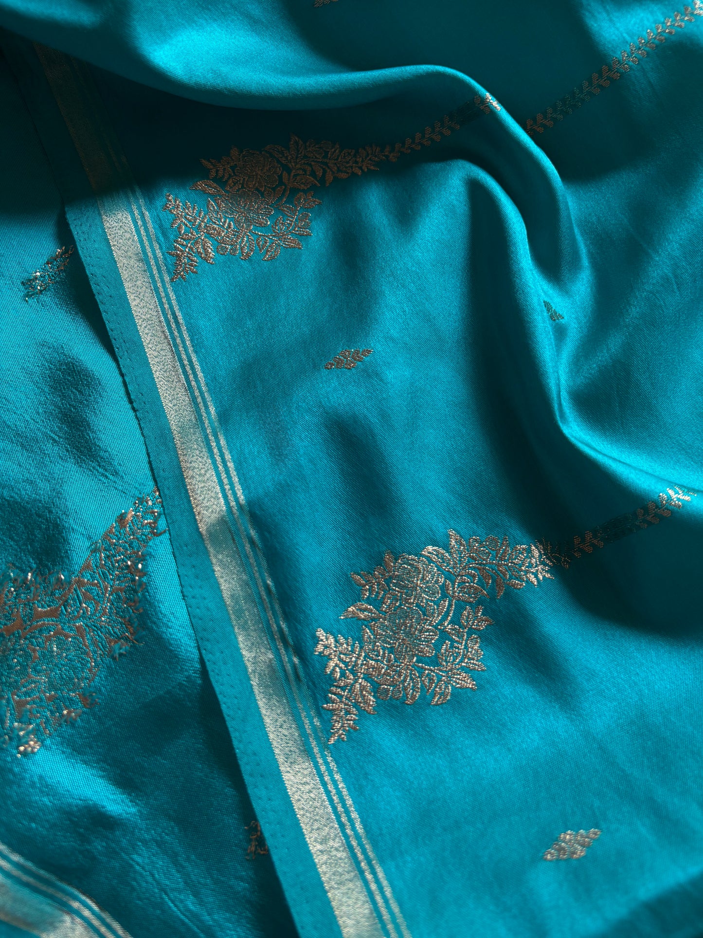 SS114 : Solid Ananda blue