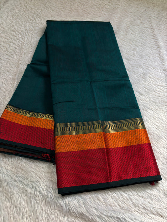 MCS101 (3D) : Peacock green-orange-red