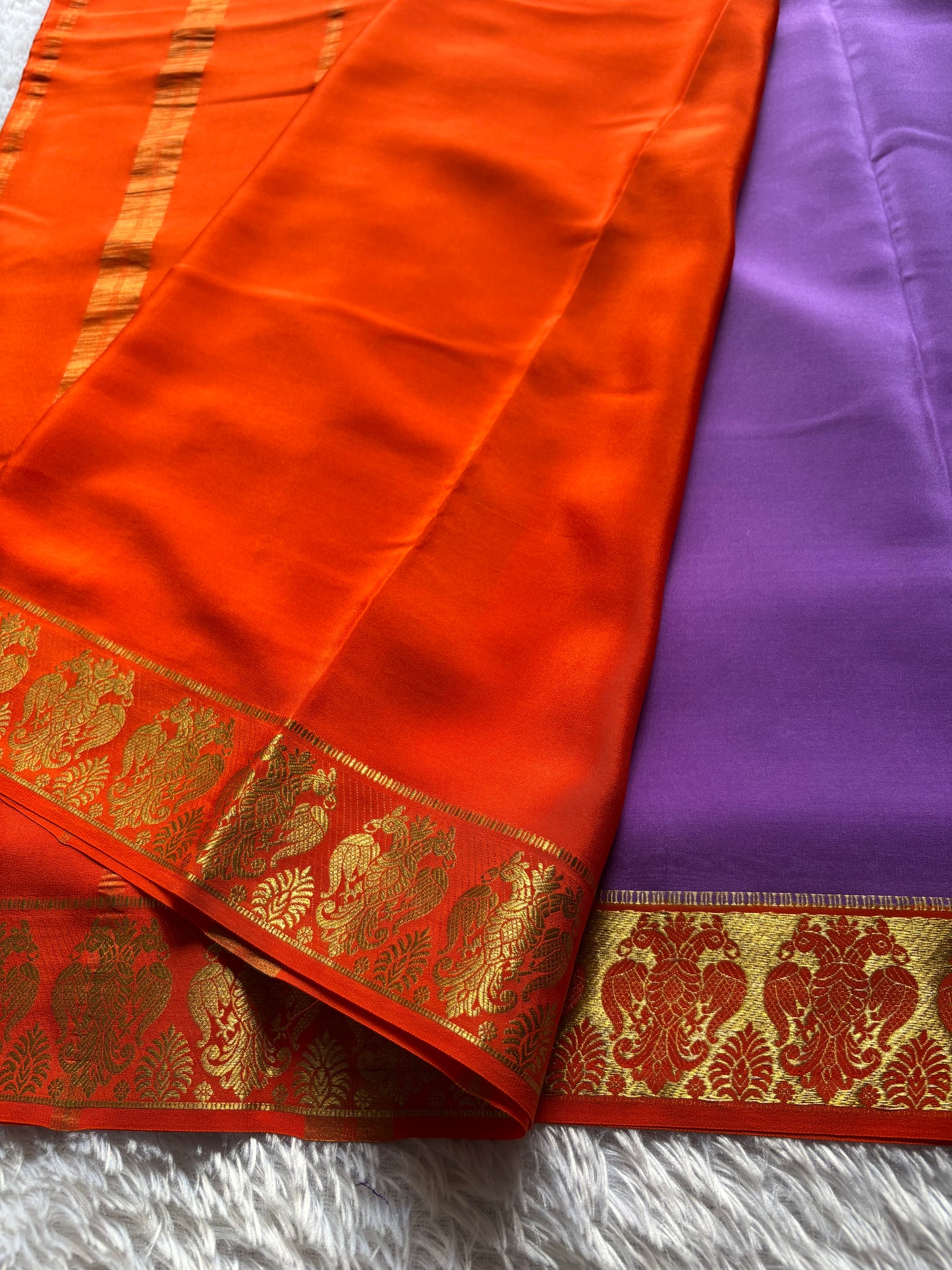 Veera (2D) : Lavender-orange
