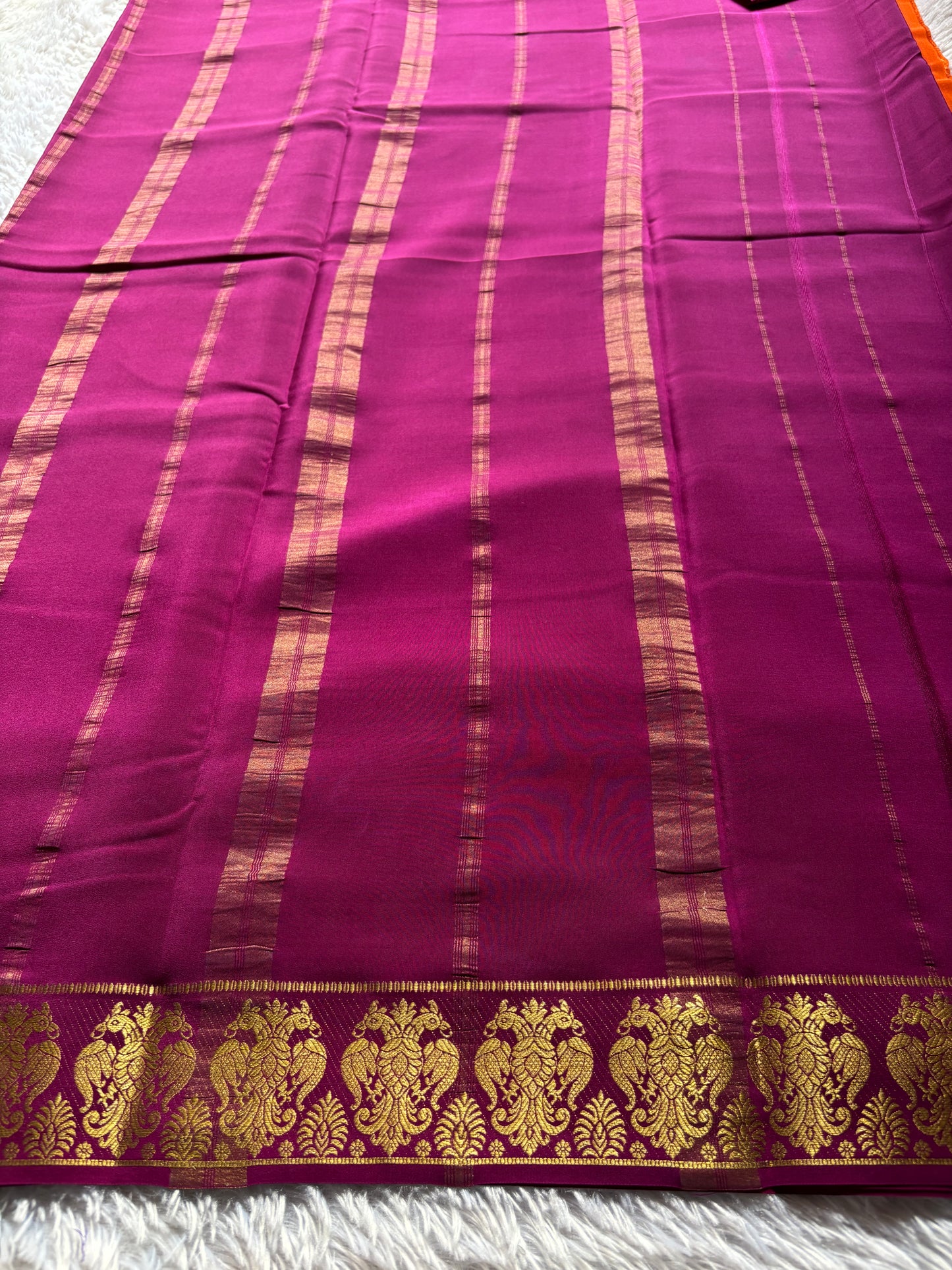 Veera (2D) : Orange-deep magenta