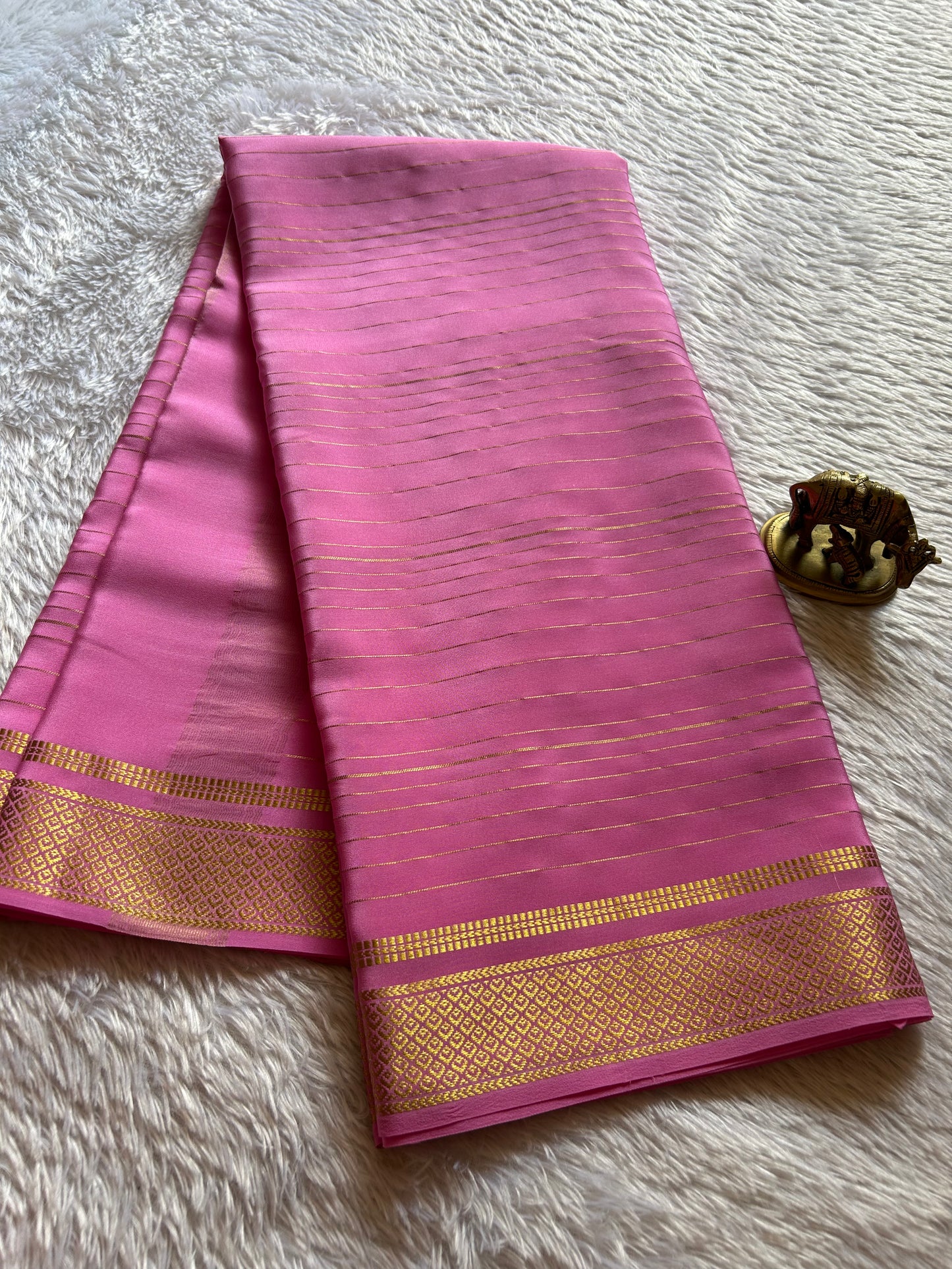 Kaveri : Solid Baby pink
