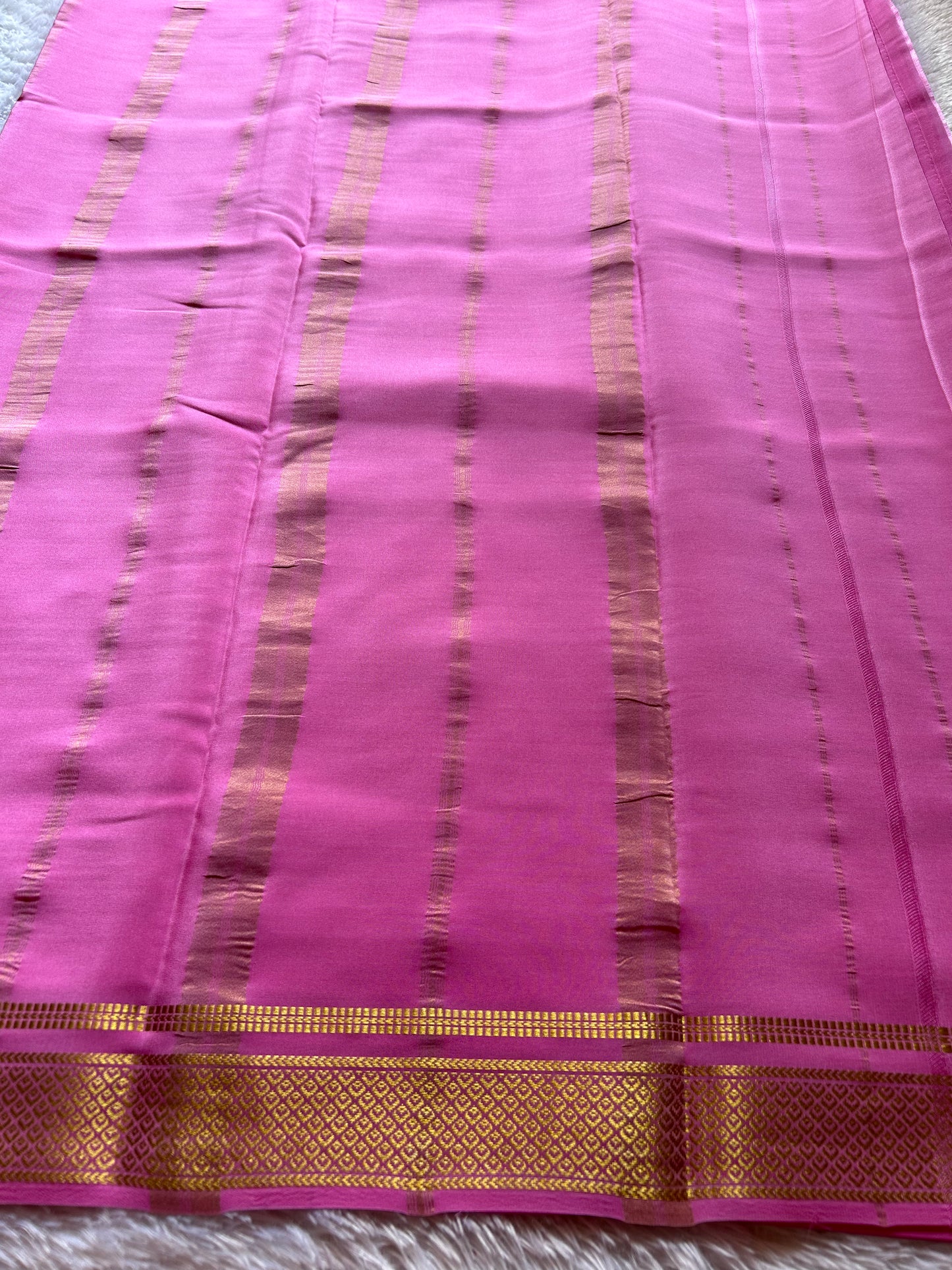 Kaveri : Solid Baby pink