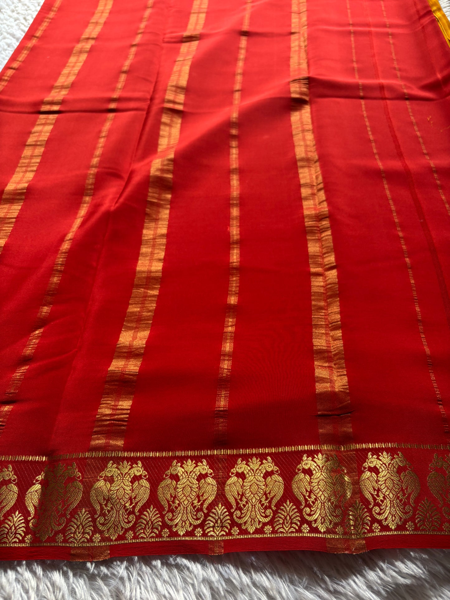 Veera (2D) : Golden yellow-red
