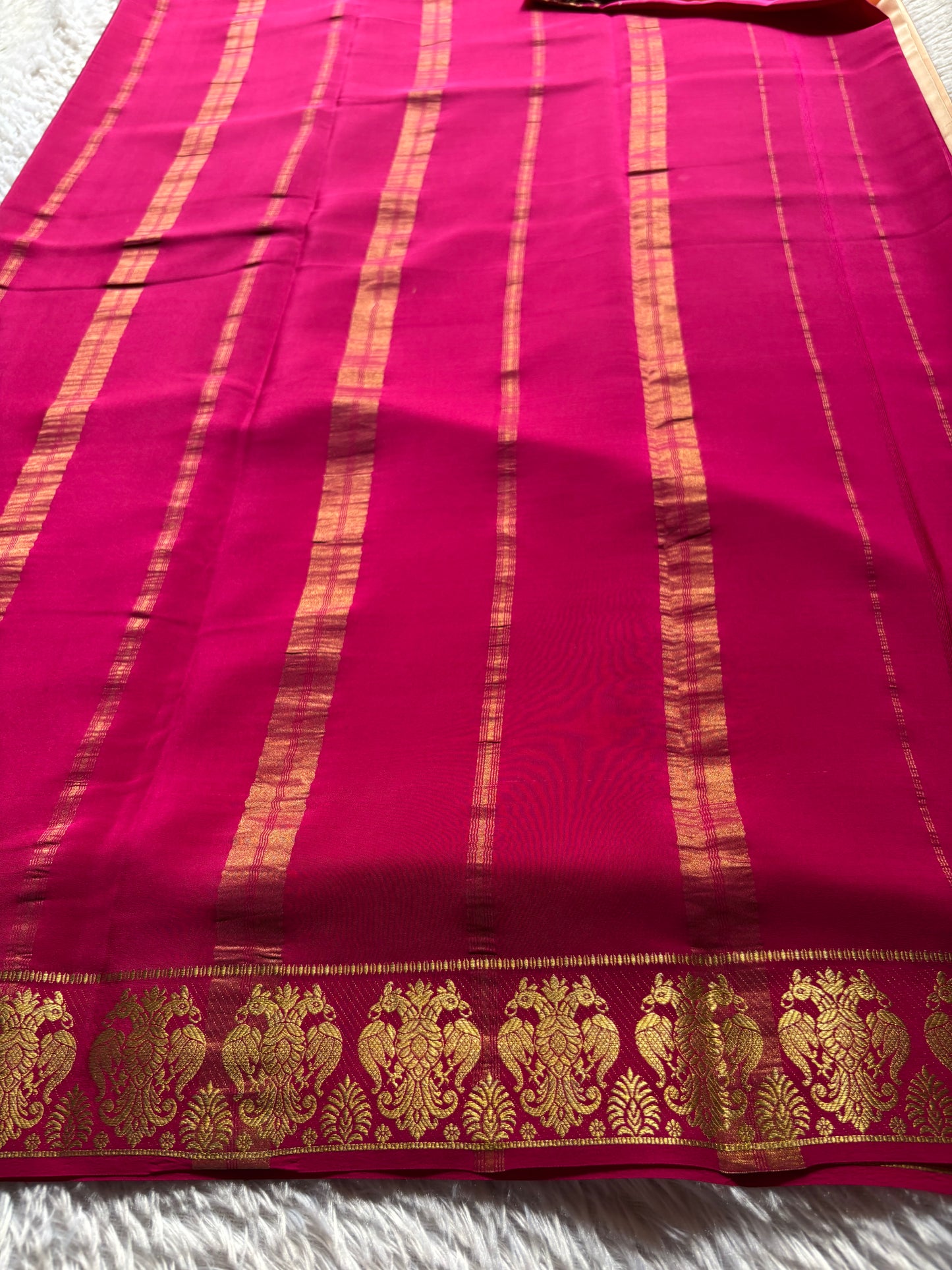 Veera (2D) : Pinkish beige-rani pink