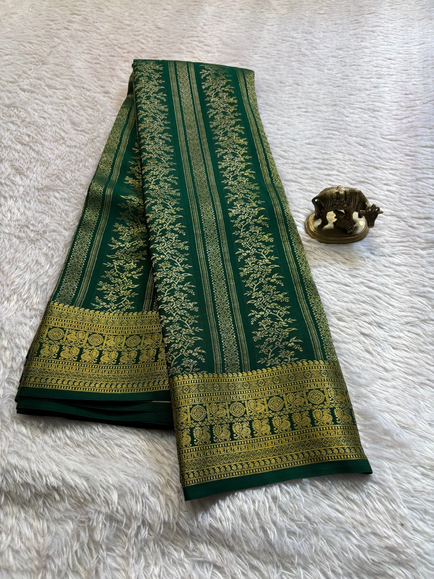 Vydurya : Solid Bottle green