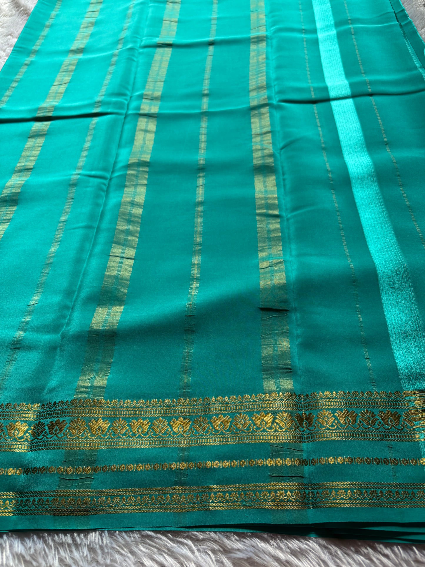 Padmaja : Solid Sea blue