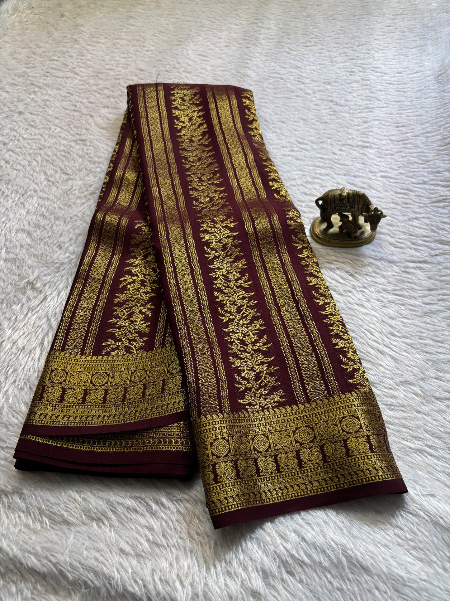 Vydurya : Solid Chocolate brown