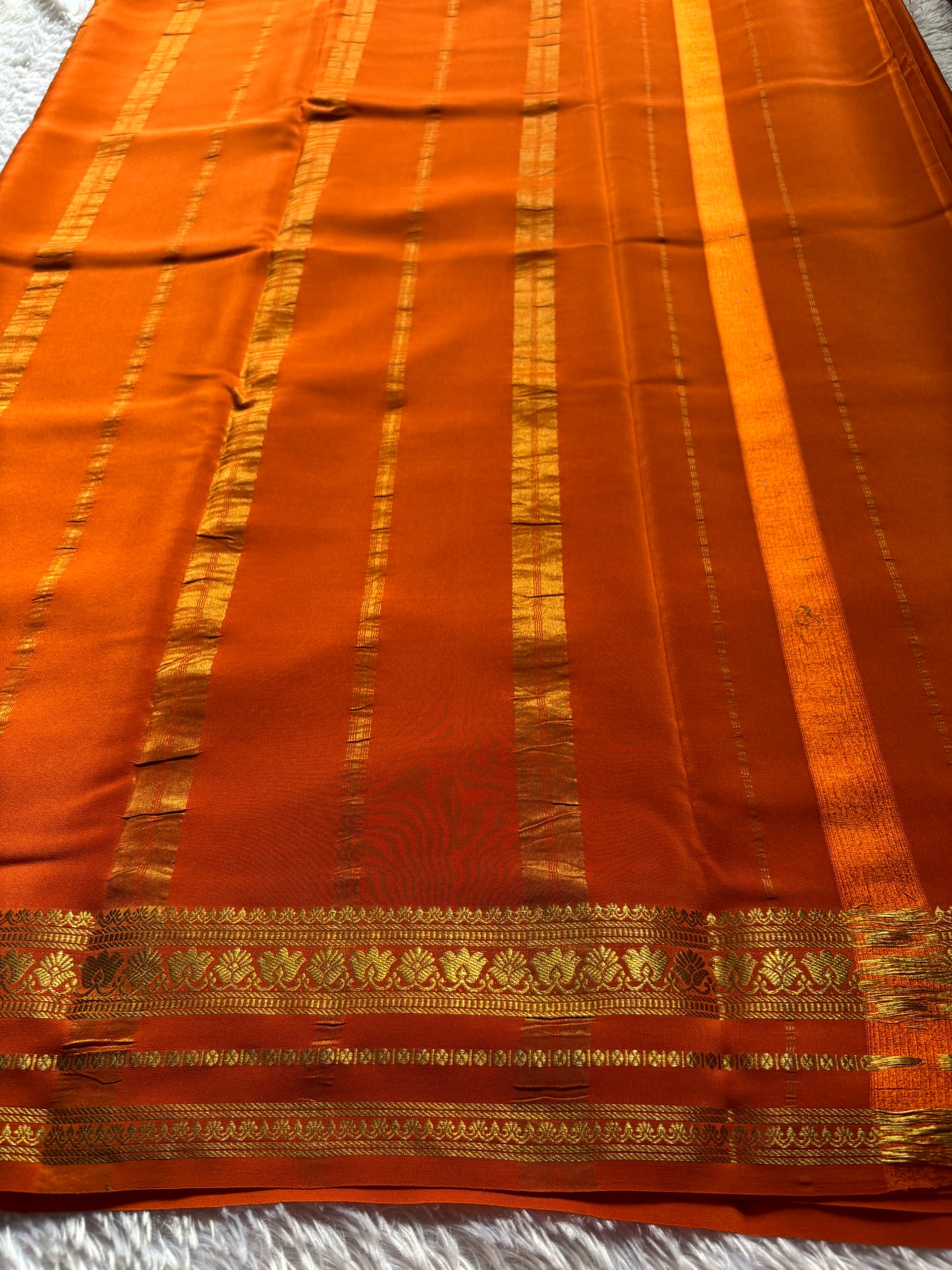 Padmaja : Solid Orange