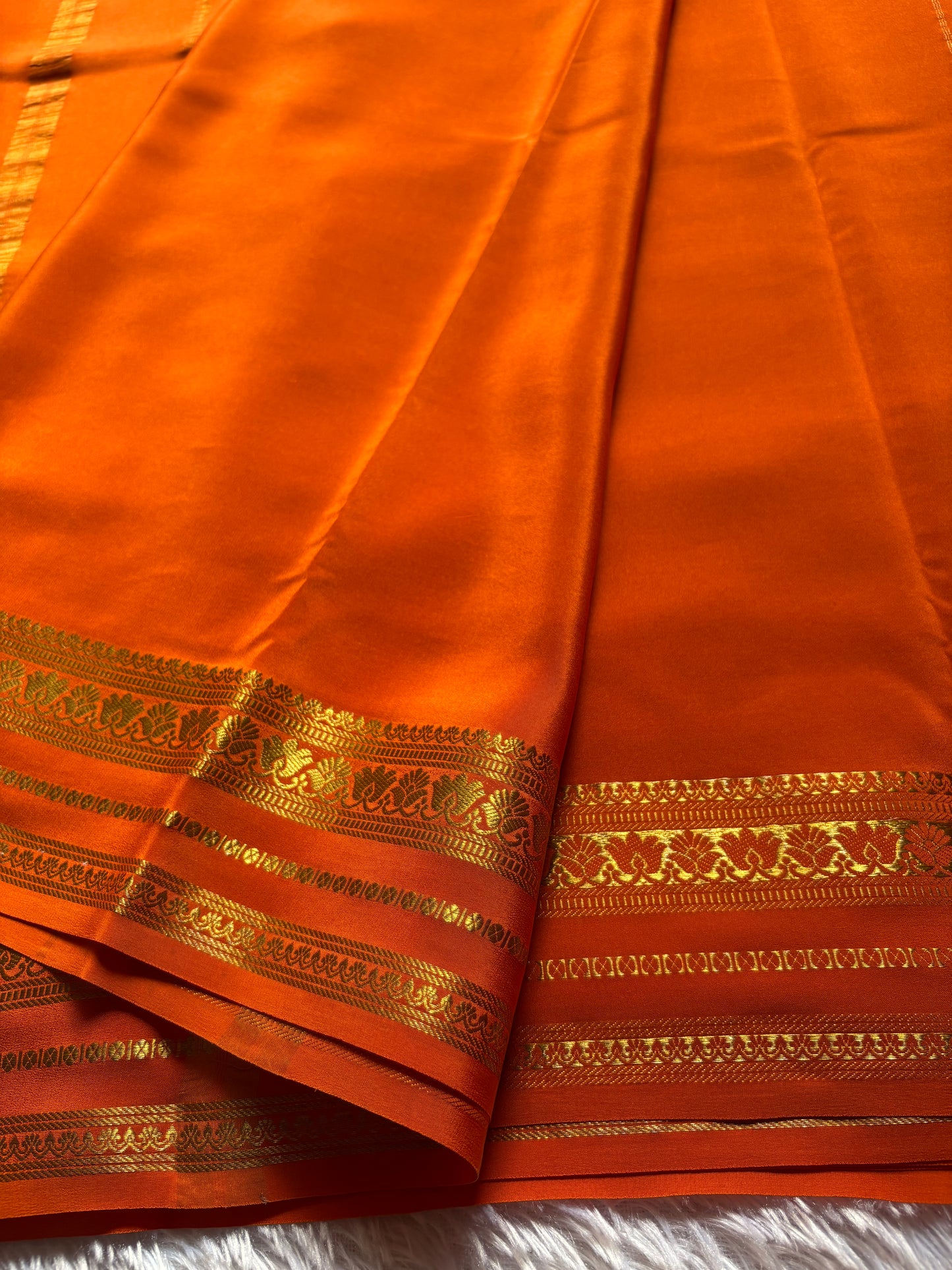 Padmaja : Solid Orange