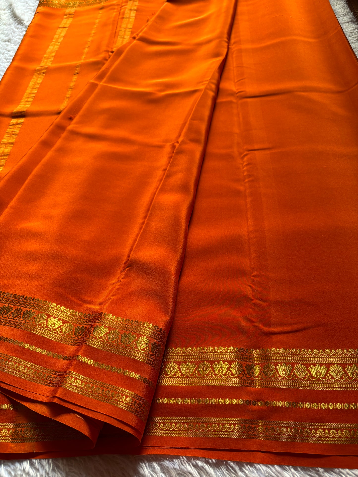 Padmaja : Solid Orange