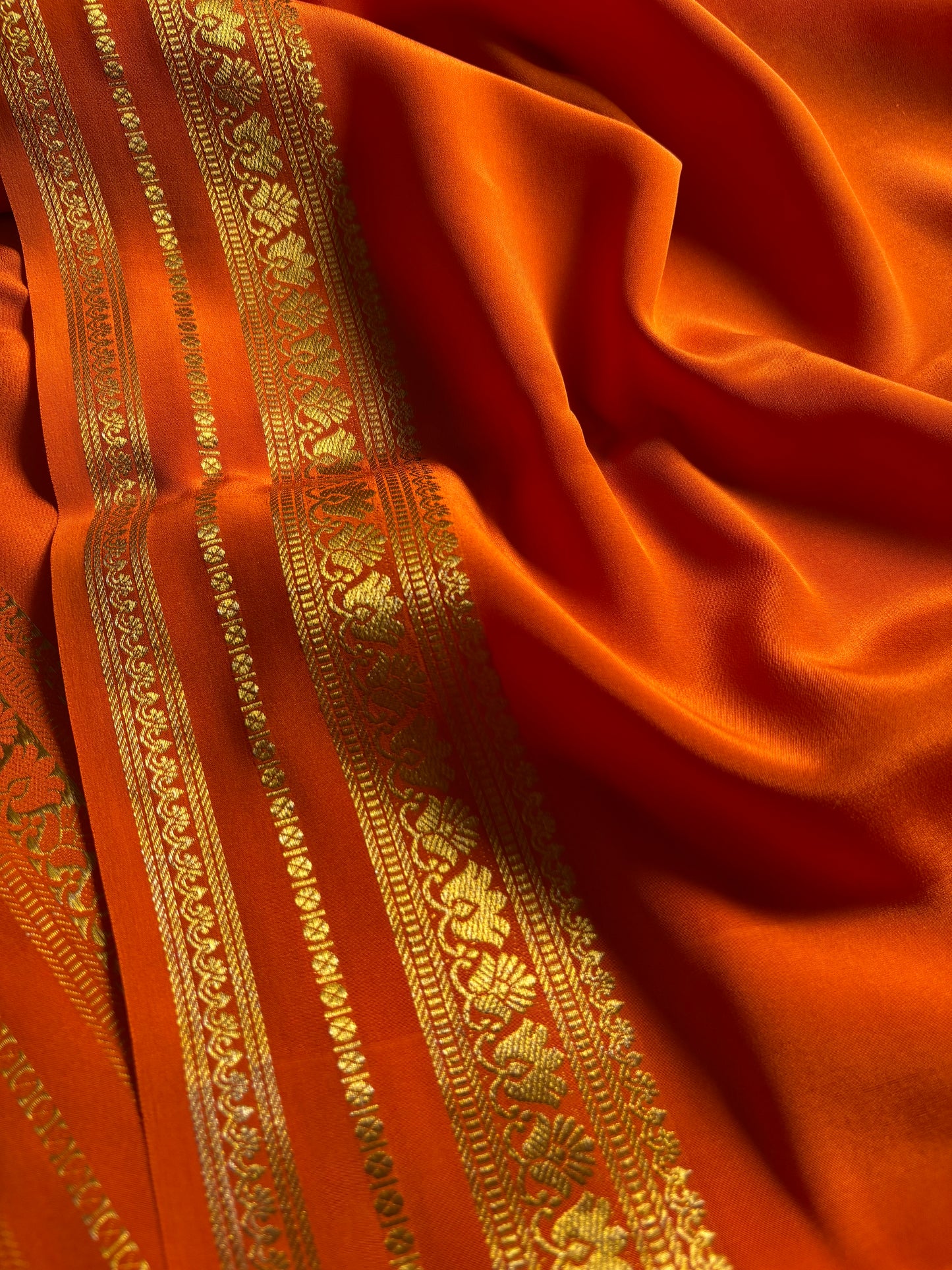 Padmaja : Solid Orange