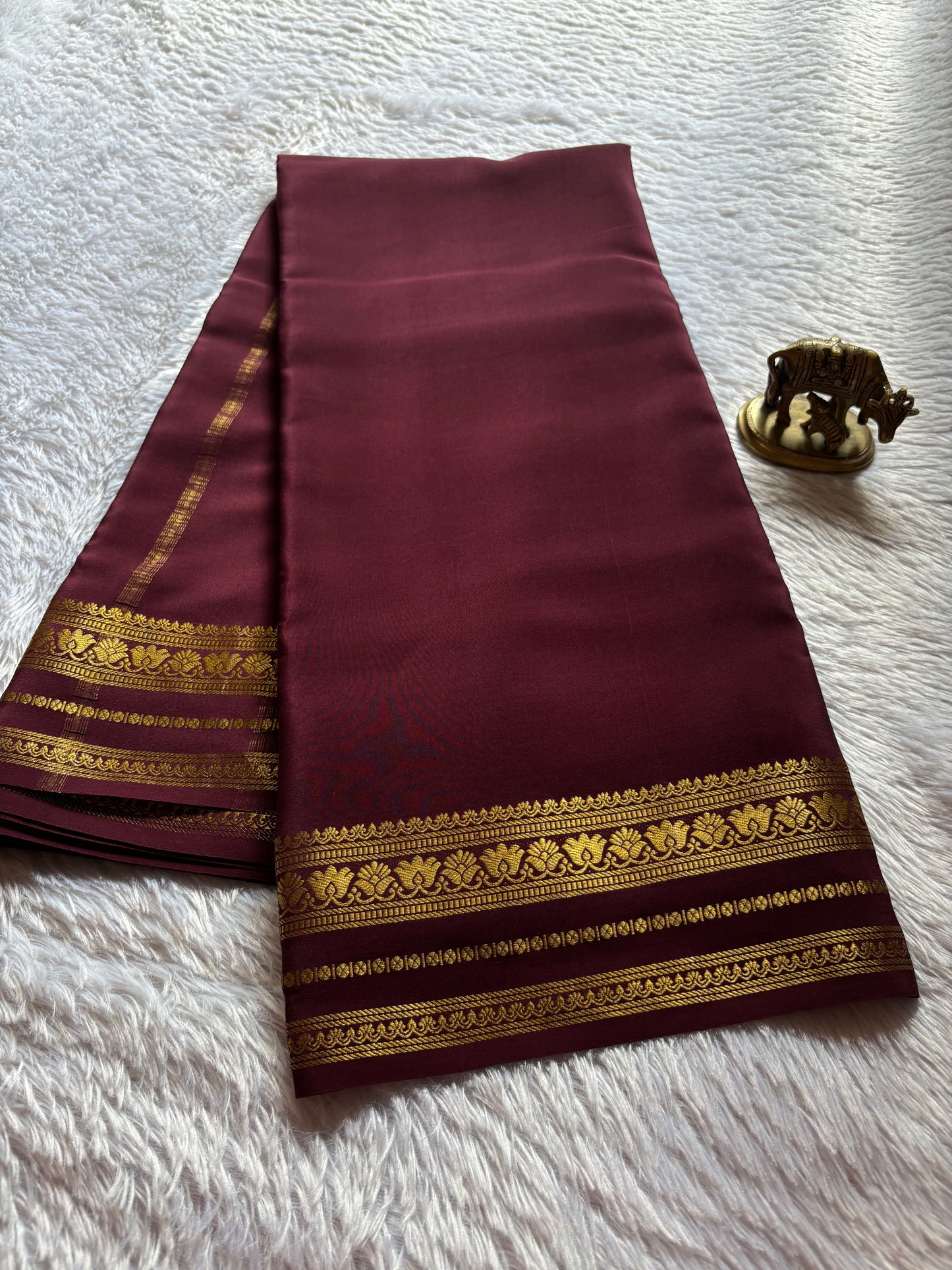 Padmaja : Solid Chocolate brown
