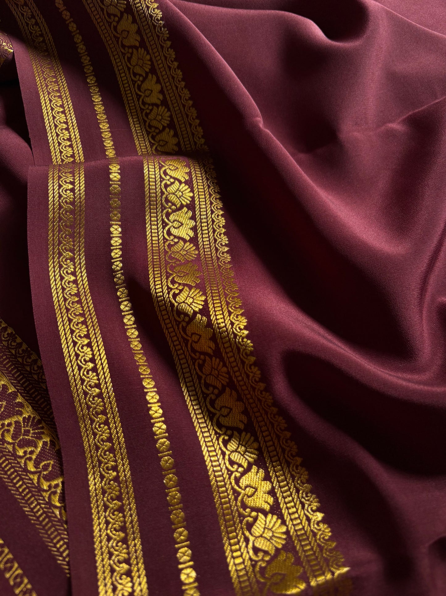Padmaja : Solid Chocolate brown
